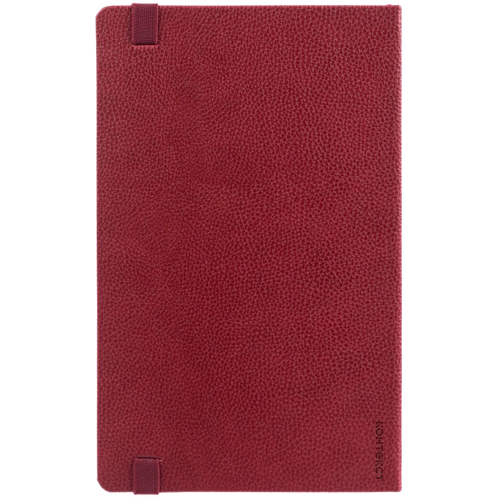 Ежедневник Nova Round, недатированный, красный (Изображение 4)