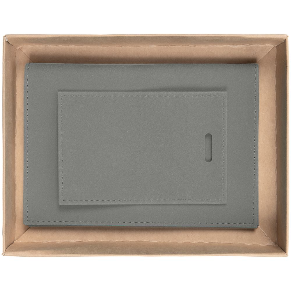 Набор Nubuk Travel, серый (Изображение 2)