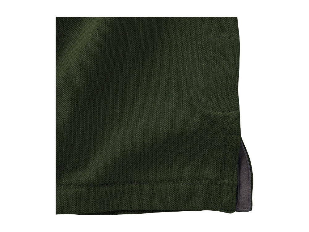 Рубашка поло Calgary мужская (зеленый армейский ) XL (Изображение 5)