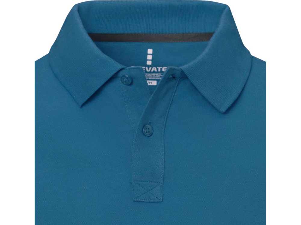 Рубашка поло Calgary мужская (деним) 3XL (Изображение 4)