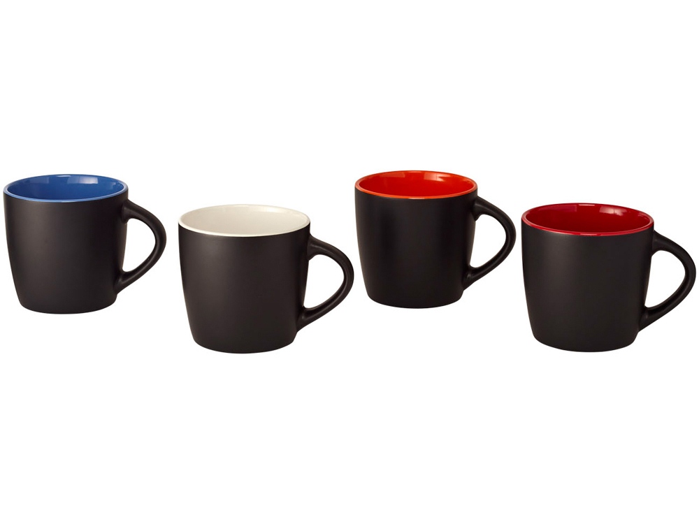 Керамическая чашка Riviera (черный/оранжевый)  (Изображение 5)