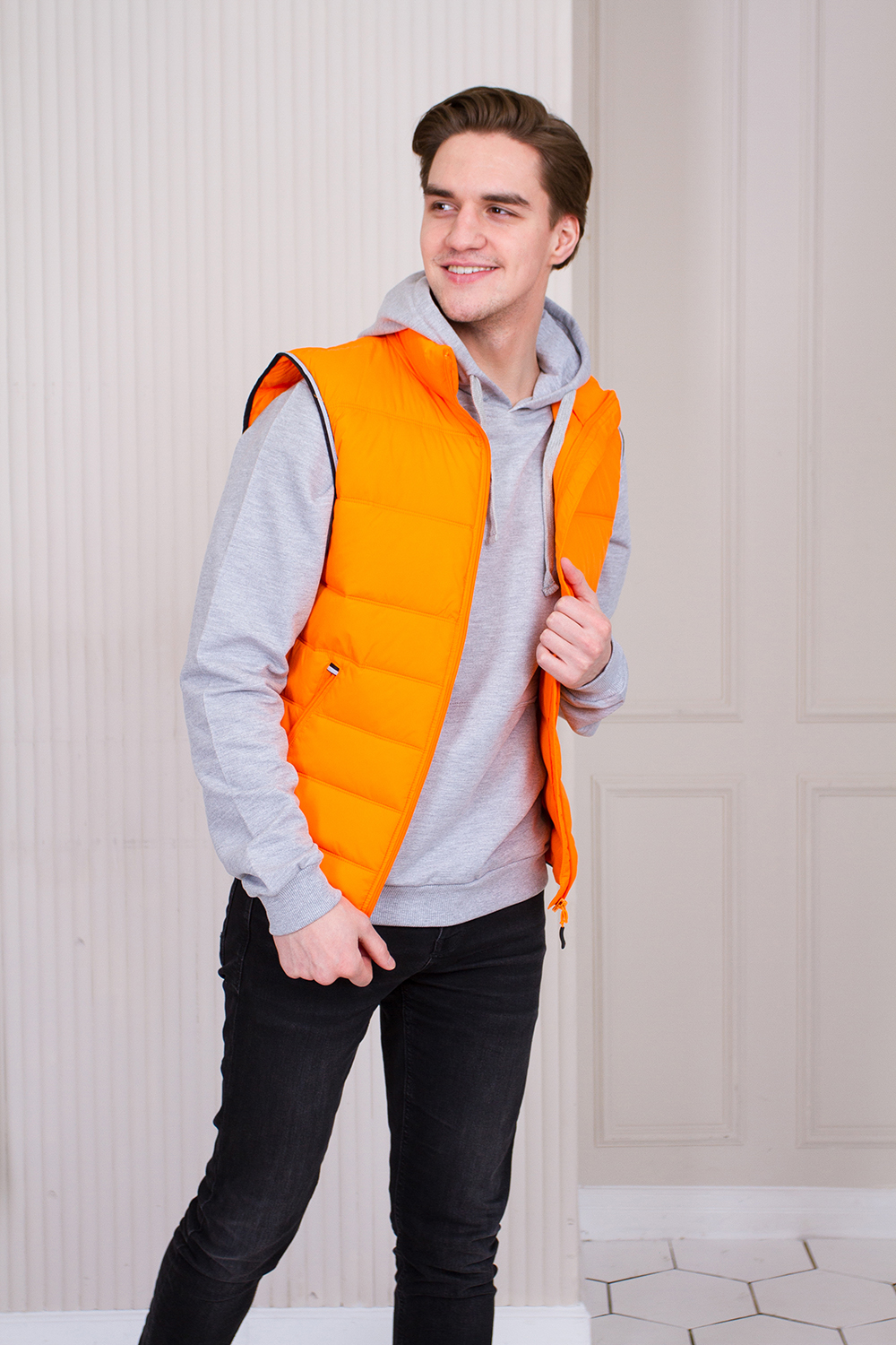 Жилет унисекс STAN утепленный таффета 210T,65, 82 (Изображение 5)