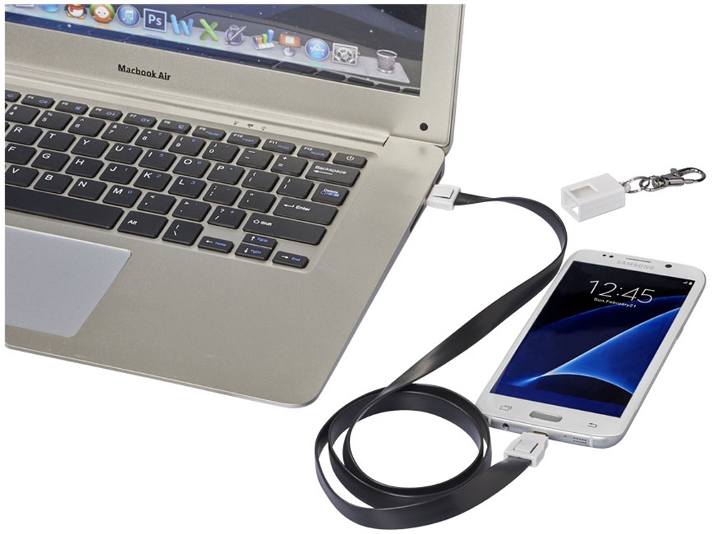 Зарядный кабель-клип 2 в 1 (Изображение 3)