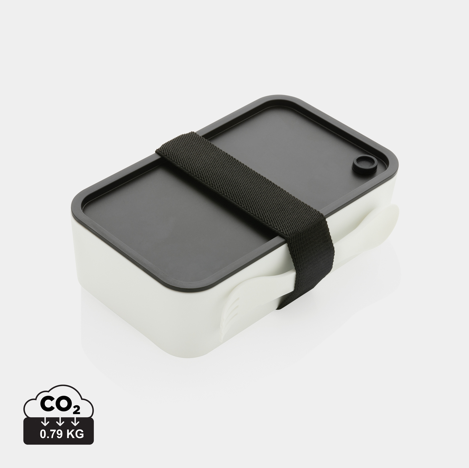 Ланч-бокс из переработанного полипропилена со столовым прибором (стандарт GRS) (Изображение 11)