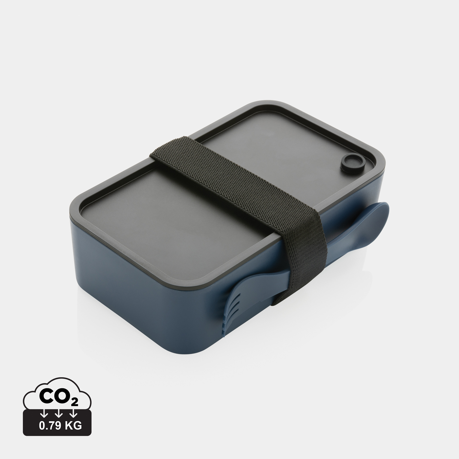 Ланч-бокс из переработанного полипропилена со столовым прибором (стандарт GRS) (Изображение 11)