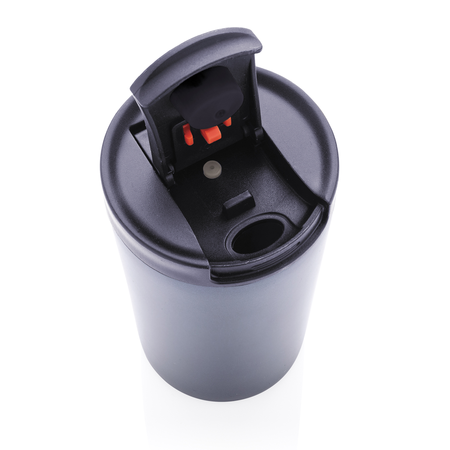 Герметичная вакуумная термокружка с двойными стенками и замком, 300 мл (Изображение 8)