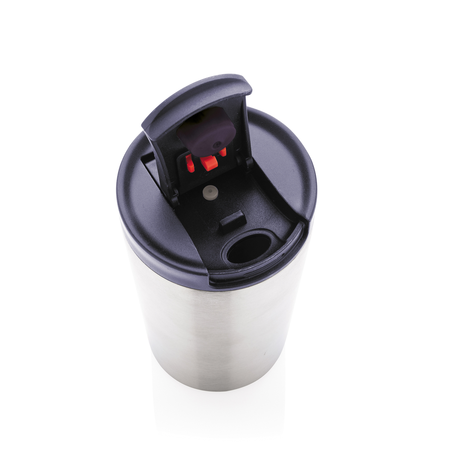 Герметичная вакуумная термокружка с двойными стенками и замком, 300 мл (Изображение 7)