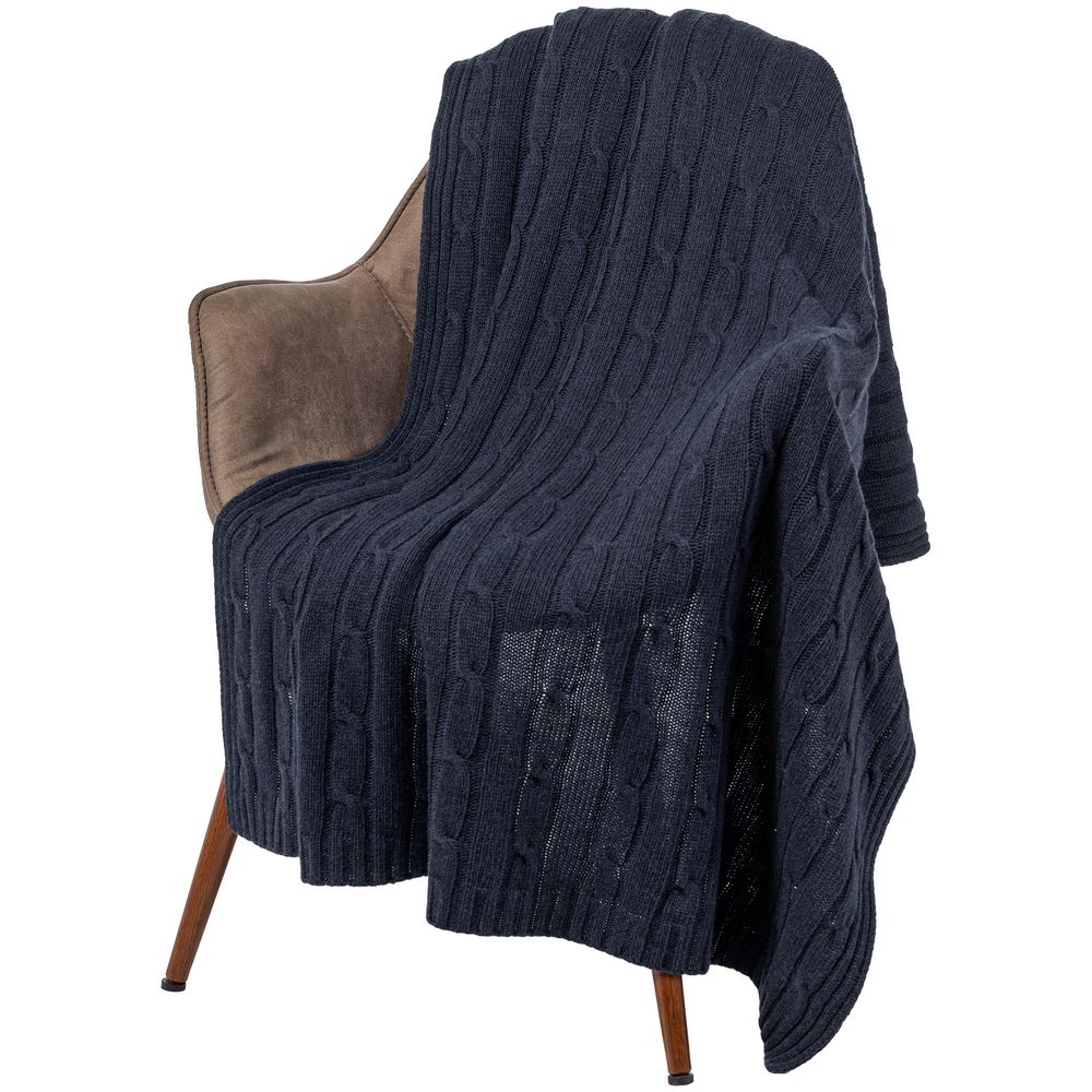 Плед Auray, синий (Изображение 1)