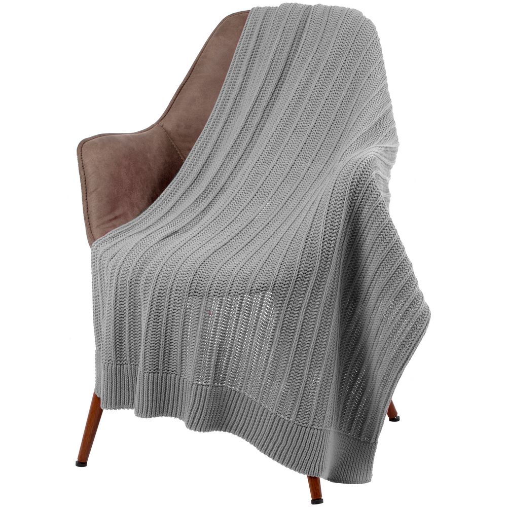 Плед Termoment, светло-серый (Изображение 2)