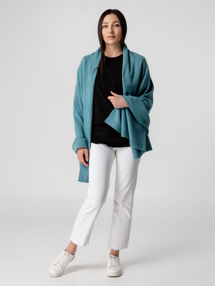 Плед Territ, светло-бирюзовый (Изображение 10)