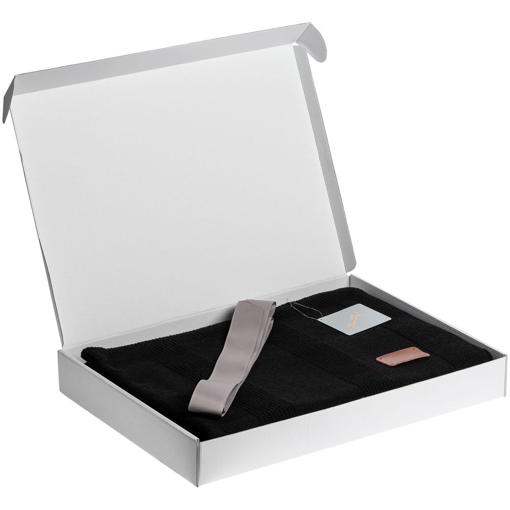 Плед Territ, черный (Изображение 7)