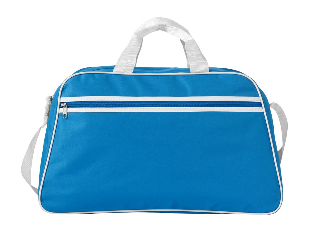 Сумка спортивная San Jose (белый/аква)  (Изображение 2)