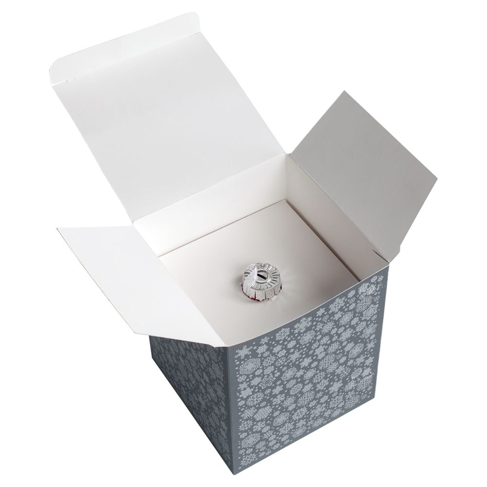 Елочный шар «Скандинавский узор», 10 см (Изображение 3)