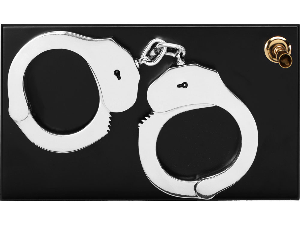 Настольный прибор Правопорядок, серебристый/черный/золотистый (Р) (Изображение 3)