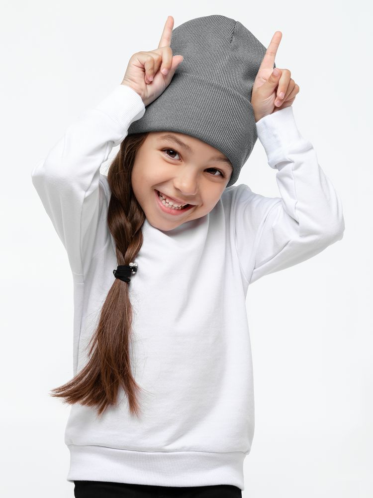 Шапка Real Talk, серая (Изображение 4)