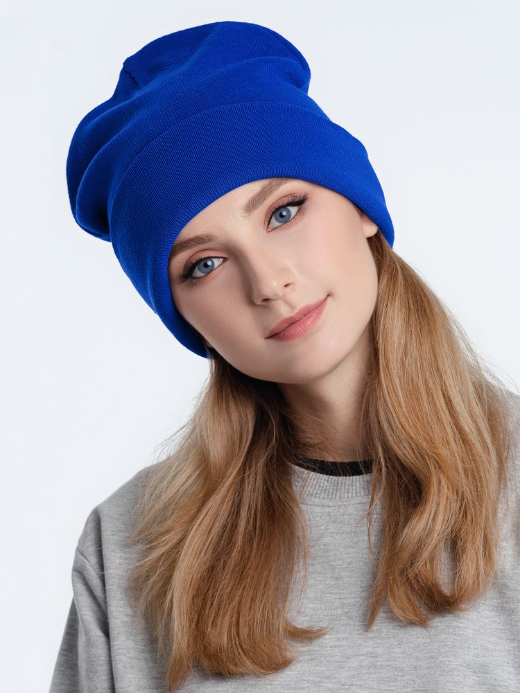 Шапка Real Talk, синяя (Изображение 4)