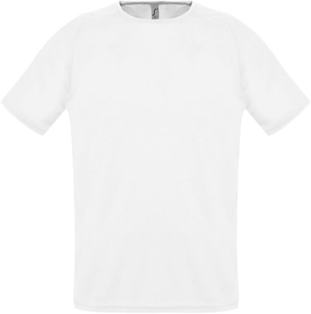 Футболка унисекс Sporty 140 белая, размер L (Изображение 1)