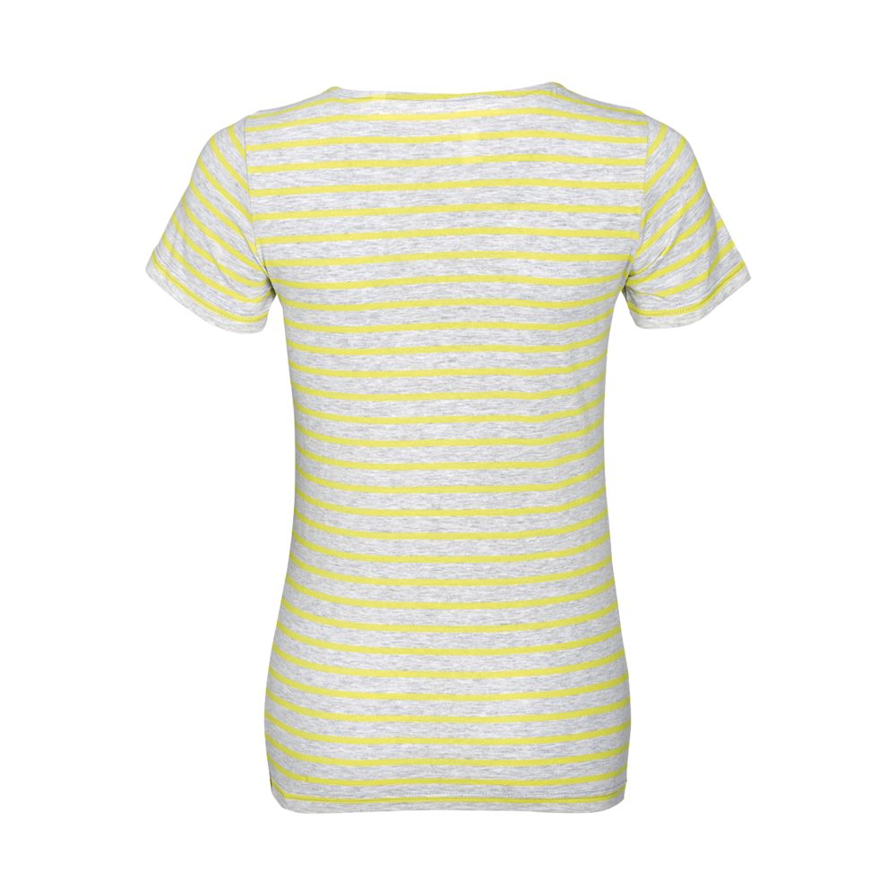 Футболка Miles Women серый с желтым, размер XXL (Изображение 2)