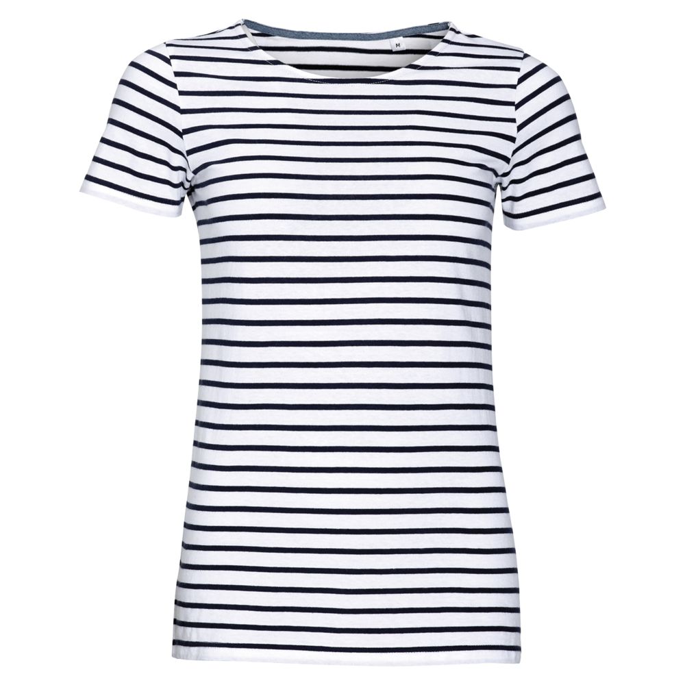 Футболка Miles Women белая с темно-синим, размер S (Изображение 1)