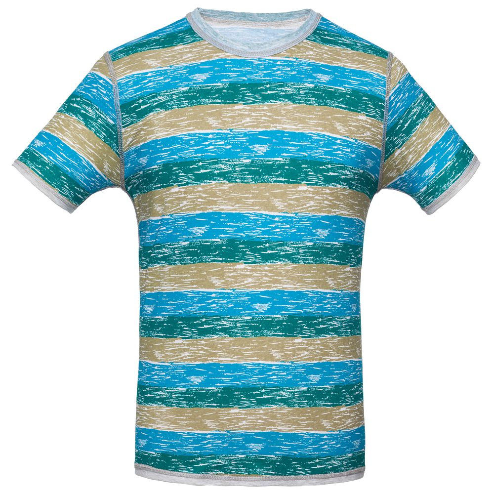 Футболка мужская RAYET двусторонняя, голубой/зеленый, размер XL (Изображение 3)