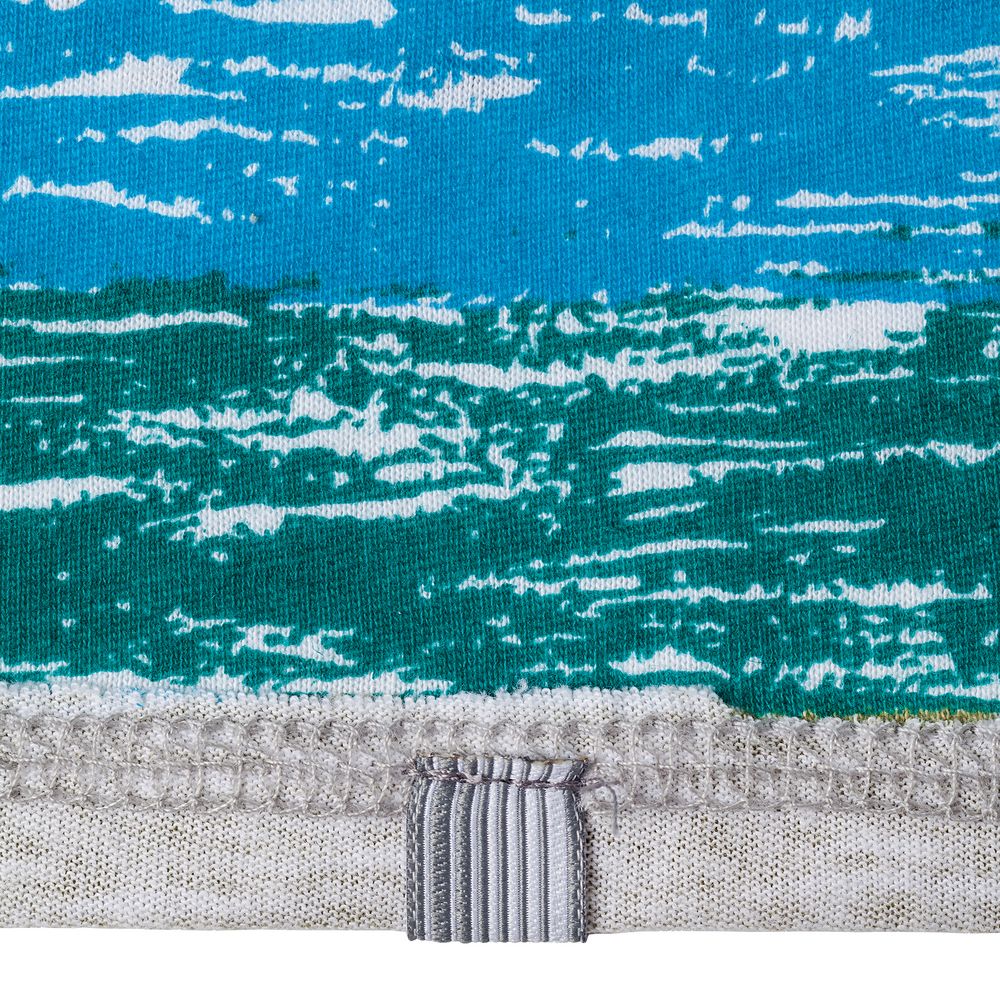 Футболка мужская RAYET двусторонняя, голубой/зеленый, размер XL (Изображение 6)