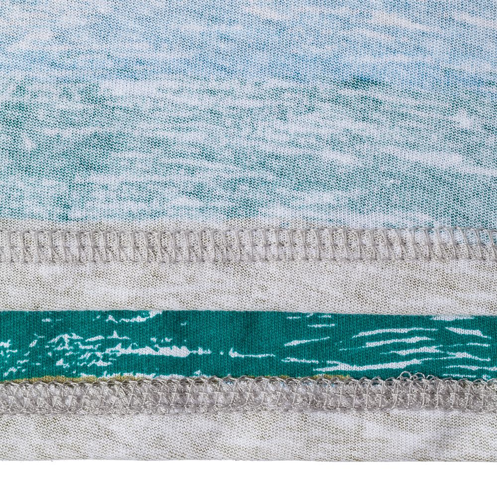 Футболка мужская RAYET двусторонняя, голубой/зеленый, размер XL (Изображение 7)