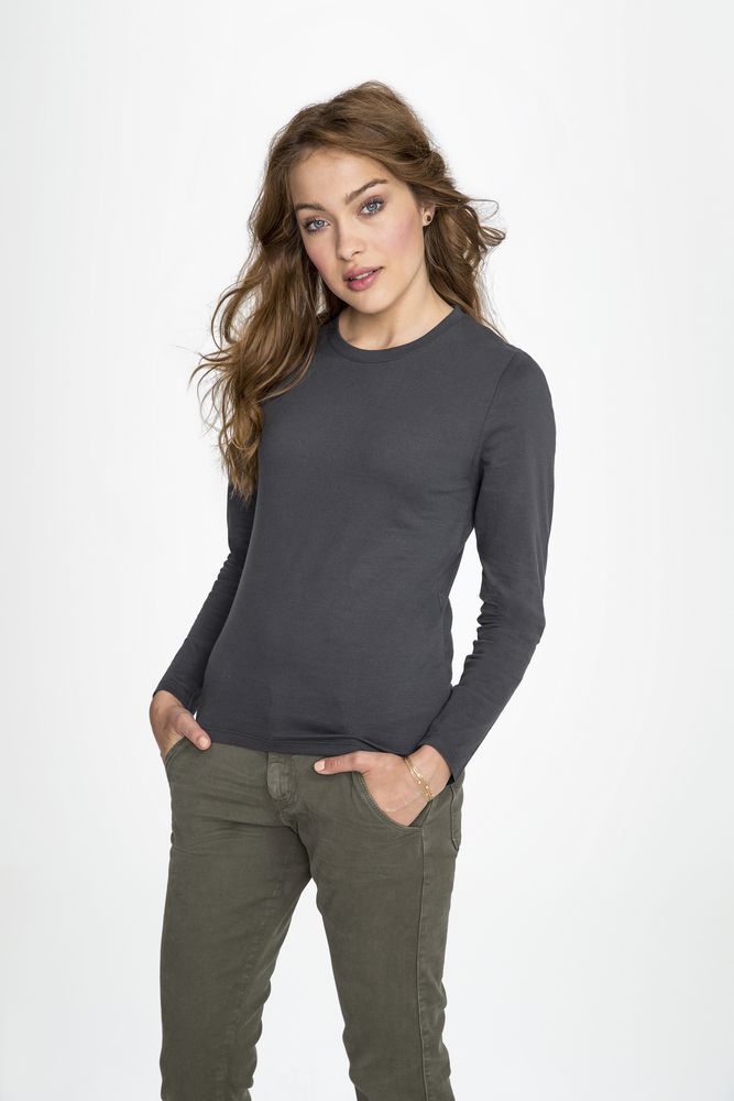 Футболка с длинным рукавом Imperial LSL Women белая, размер M (Изображение 4)