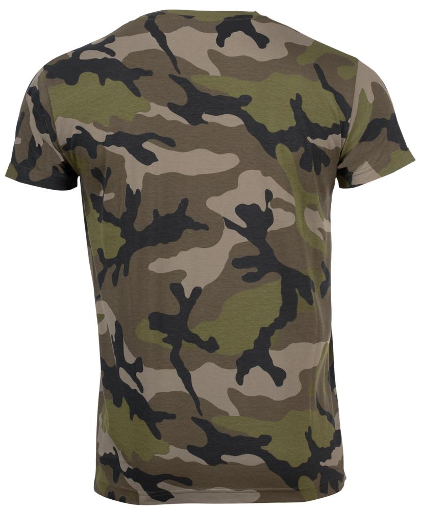 Футболка мужская Camo Men 150 камуфляж (Изображение 2)