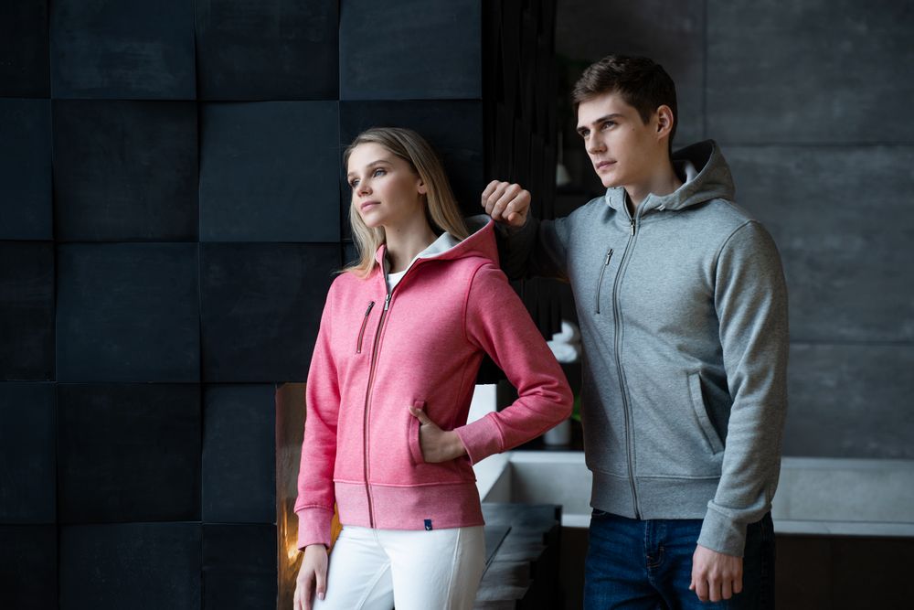 Толстовка женская Parkwick серый меланж (Изображение 8)