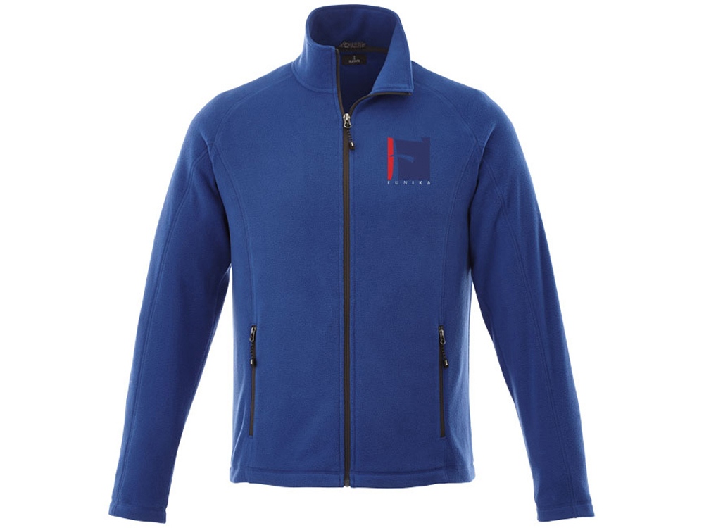 Джемпер из полифлиса Rixford мужской (синий классический ) S (Изображение 3)