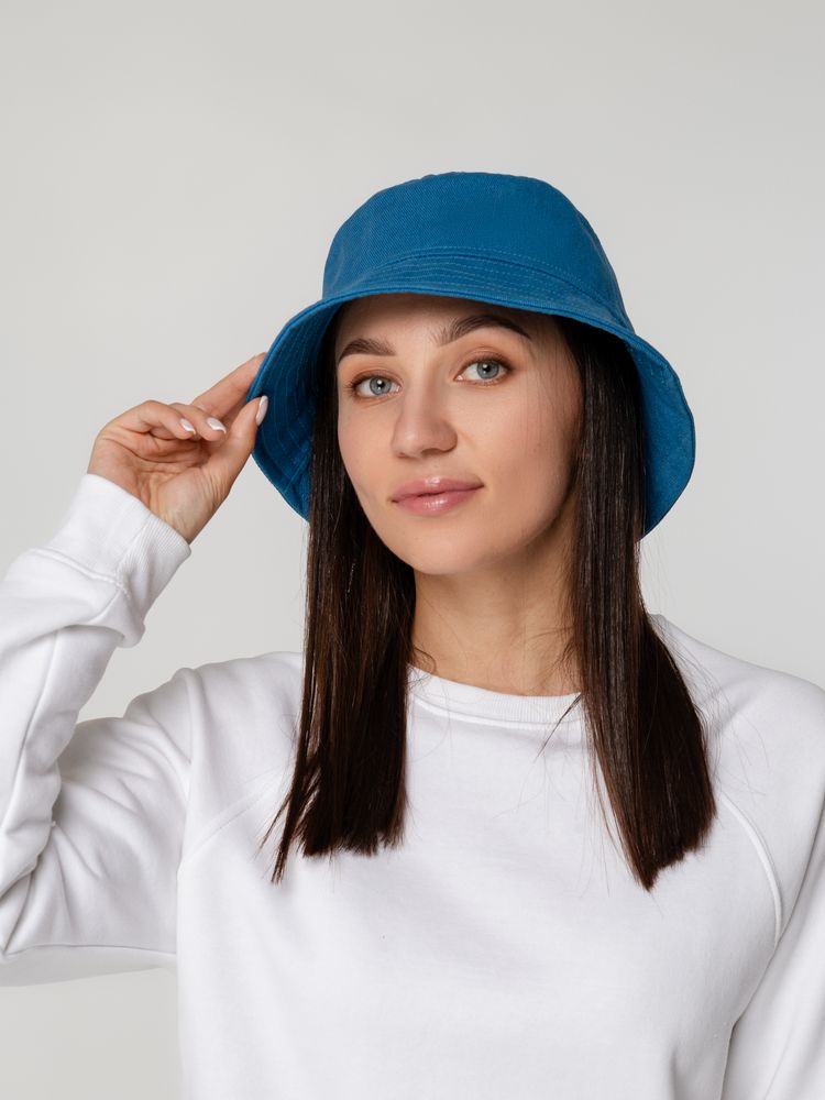 Панама Sombra, синяя (Изображение 7)