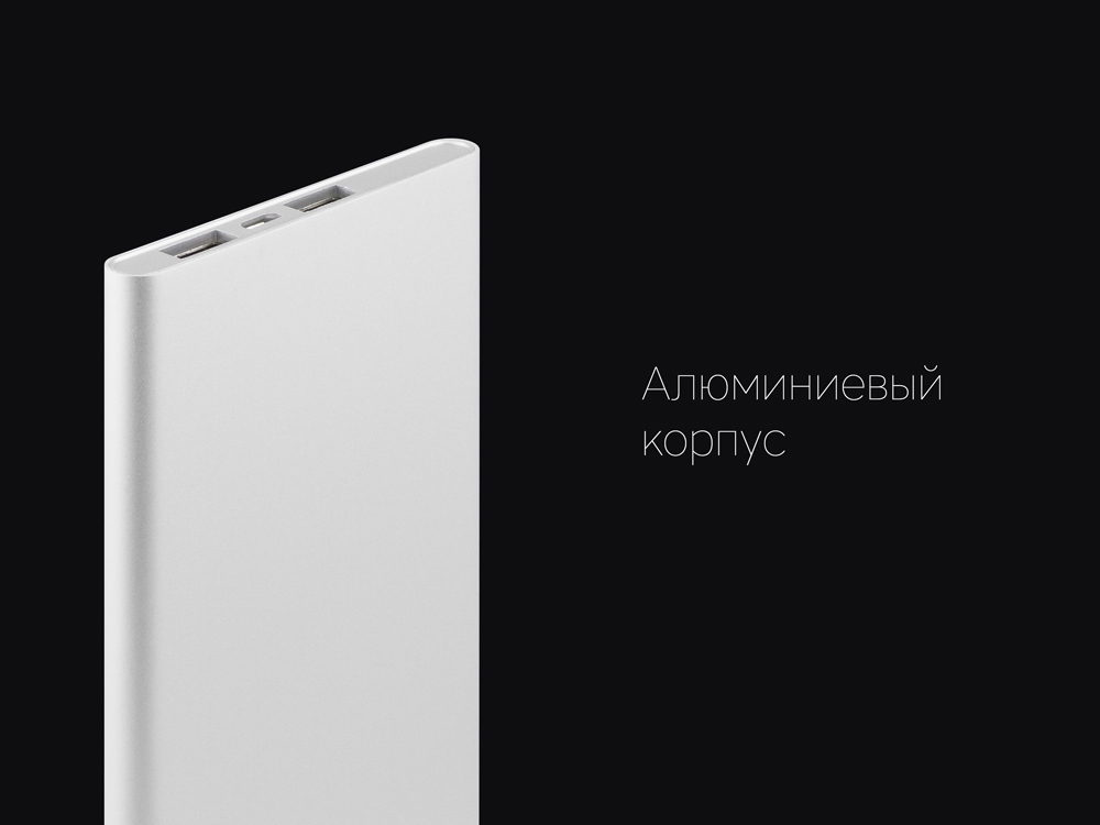 Внешний аккумулятор NEO AX100L, 10000 mAh (серебристый) 10000 mAh (Изображение 10)