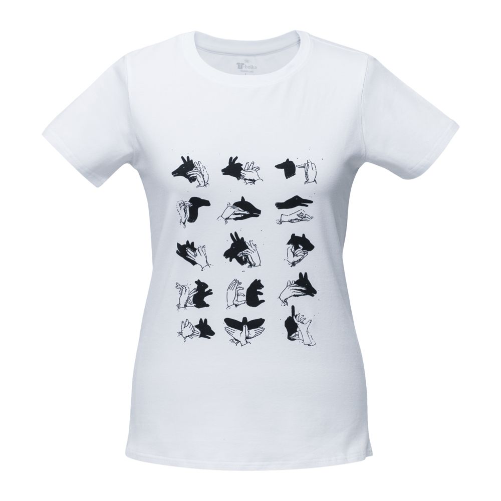 Футболка женская «Неочевидное», белая, размер L (Изображение 2)