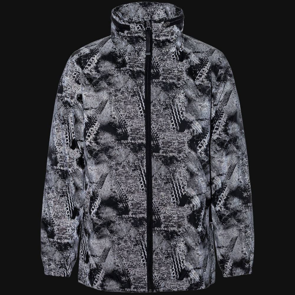 Ветровка светоотражающая Finvind темно-серая, размер XS (Изображение 4)