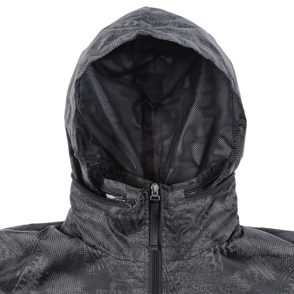 Ветровка светоотражающая Finvind темно-серая, размер XS (Изображение 6)