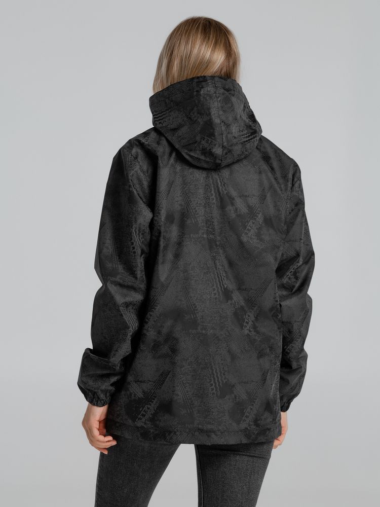 Ветровка светоотражающая Finvind темно-серая, размер XS (Изображение 11)