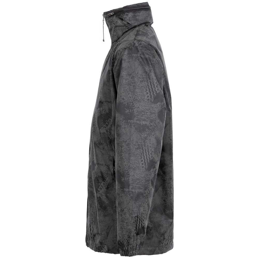 Ветровка светоотражающая Finvind темно-серая, размер S (Изображение 3)