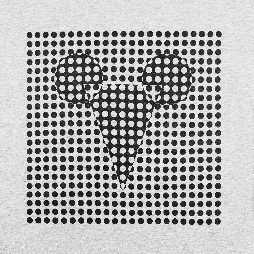 Футболка женская Optical Mouse, серый меланж, размер L (Изображение 2)