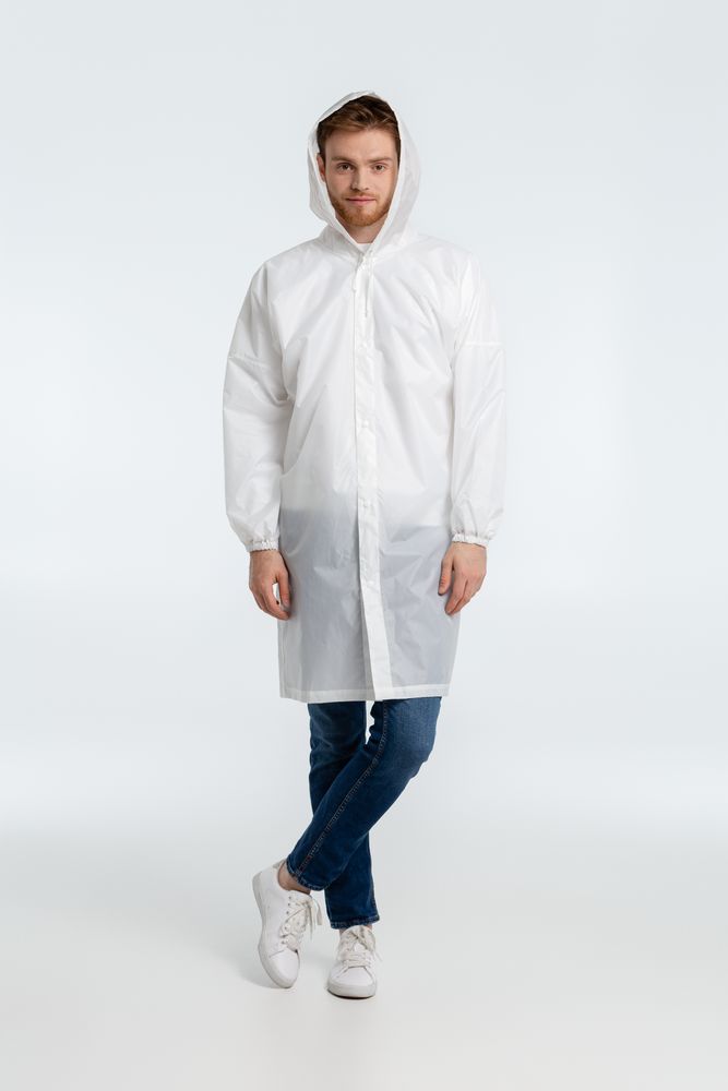 Дождевик унисекс Rainman белый, размер XXL (Изображение 3)