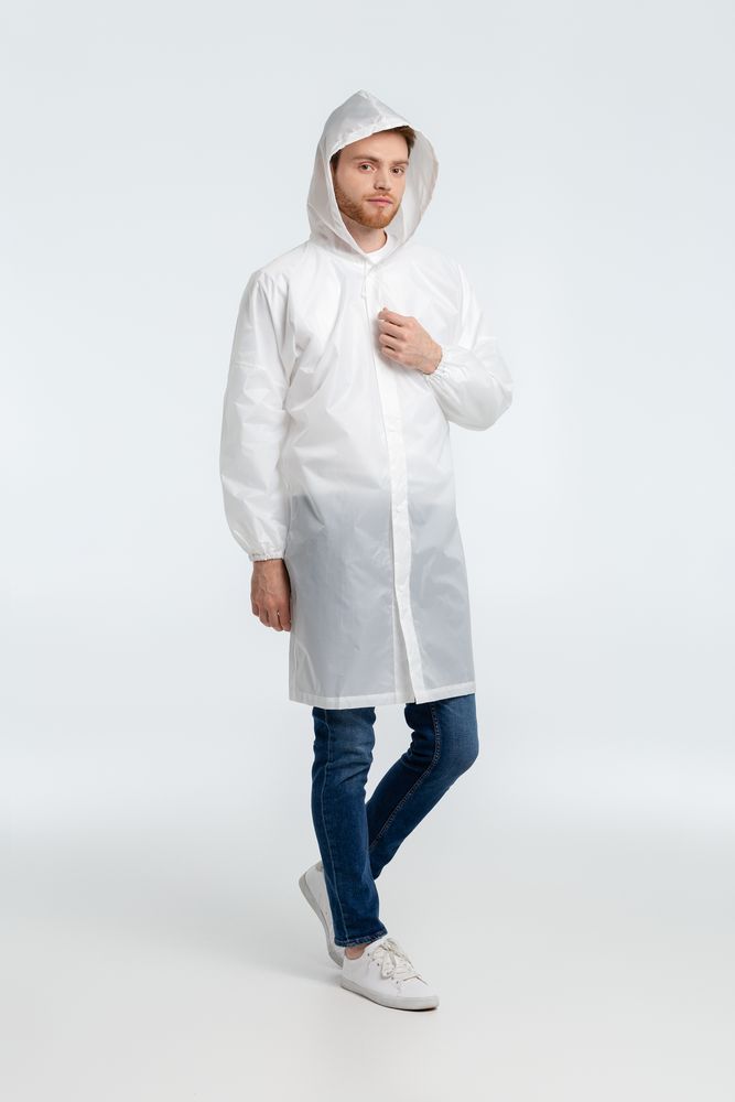 Дождевик унисекс Rainman белый, размер XXL (Изображение 5)