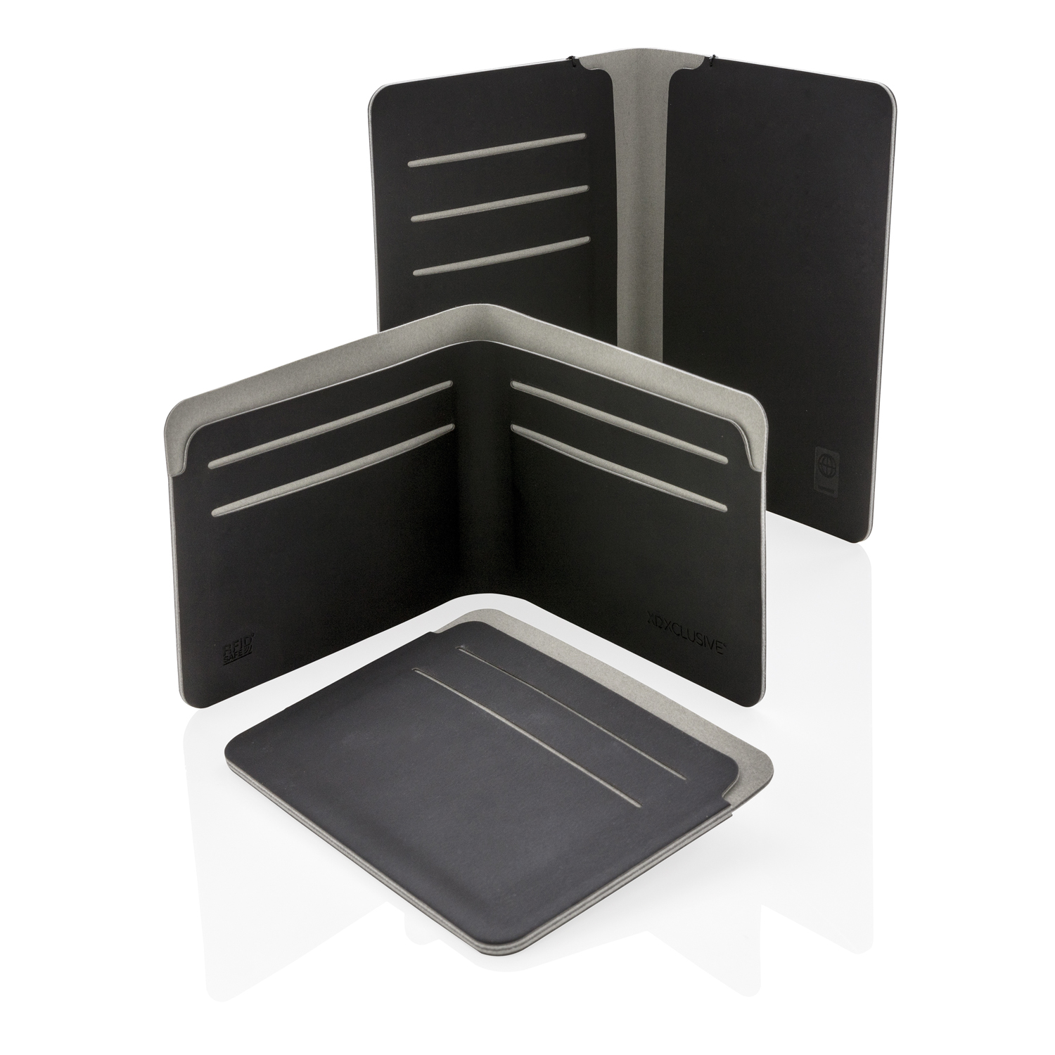 Держатель для карт Quebec RFID с защитой от сканирования RFID, черный (Изображение 5)