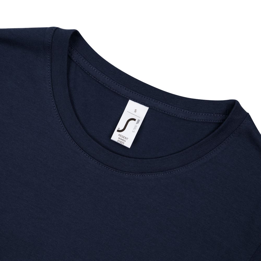 Футболка женская Regent Women, темно-синяя (navy), размер XL (Изображение 3)