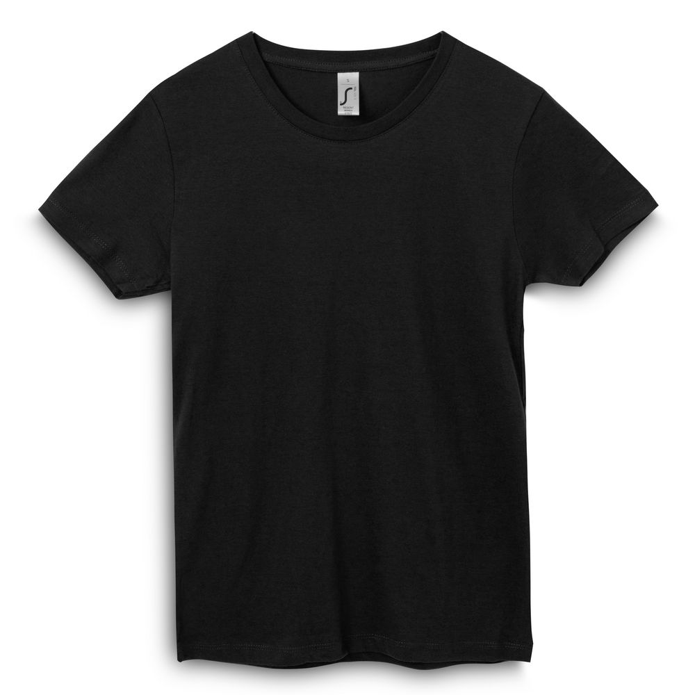 Футболка женская Regent Women черная, размер M (Изображение 1)