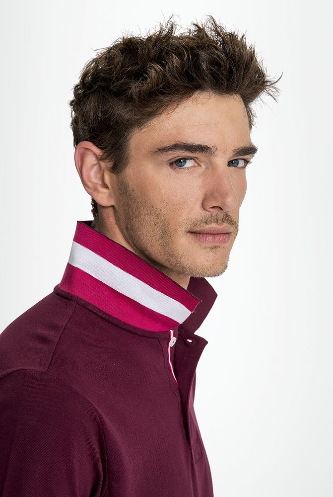 Рубашка поло мужская Patriot 200, зеленая, размер XXL (Изображение 7)