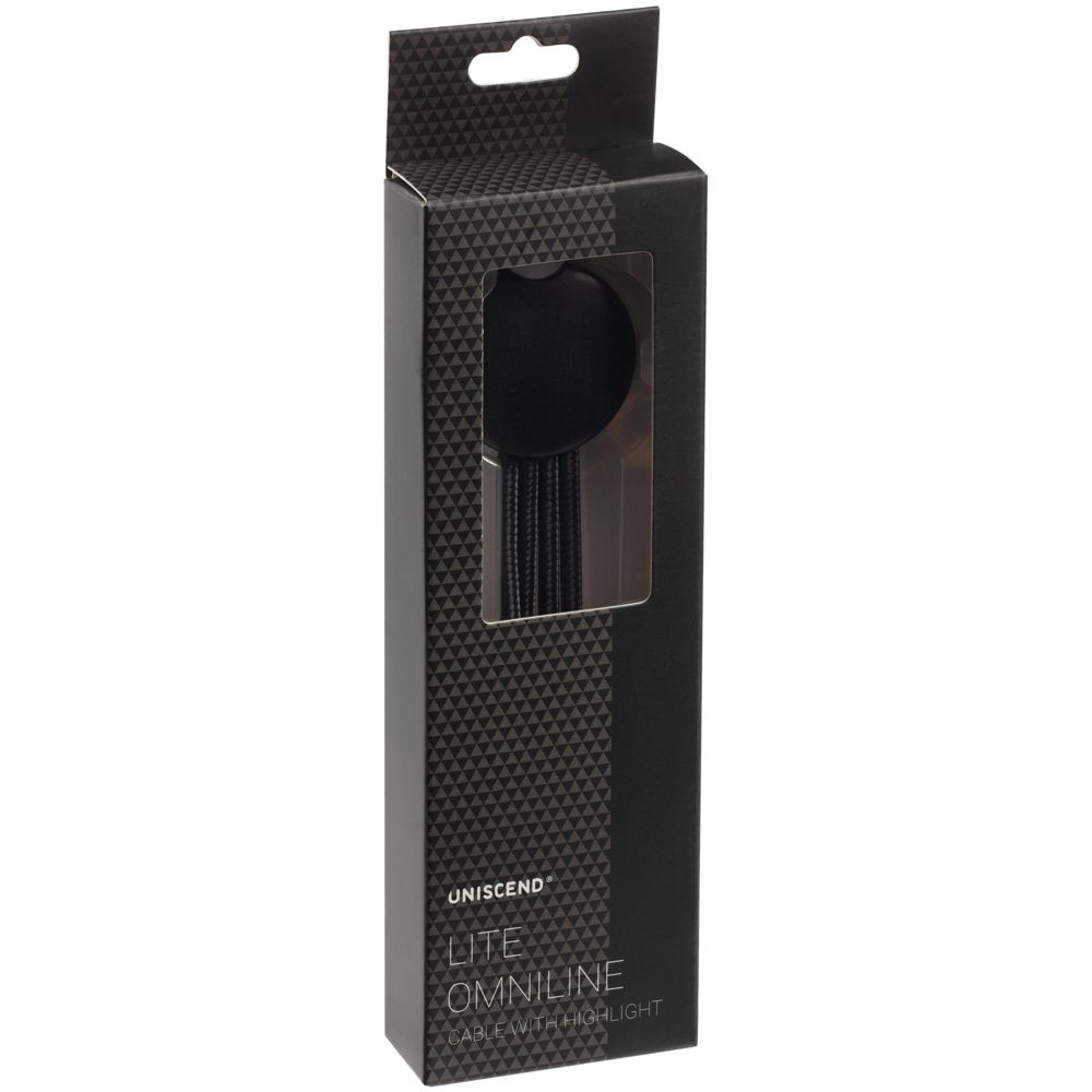 Кабель-брелок с подсветкой логотипа Lite Omniline (Изображение 5)