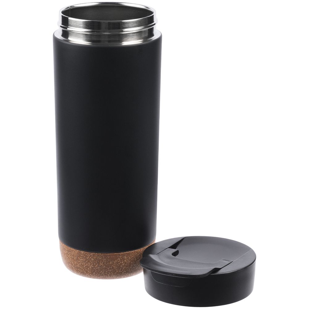 Термостакан Steady, черный (Изображение 3)