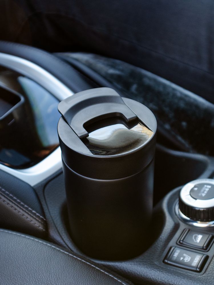 Термостакан Steady, черный (Изображение 11)