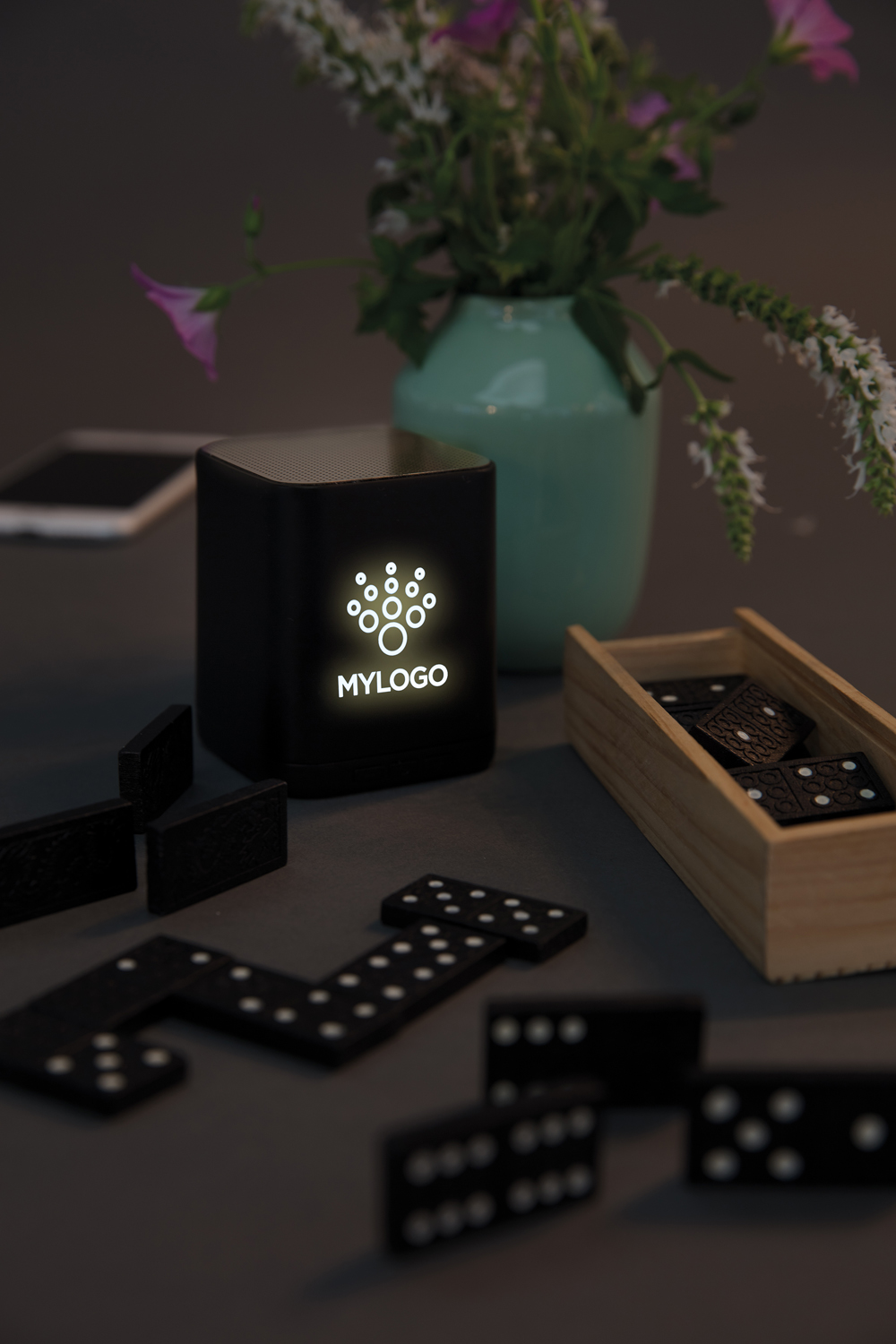 Беспроводная колонка Light up, черный  (Изображение 4)