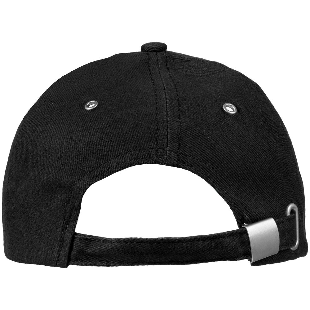Бейсболка Standard, черная (Изображение 2)