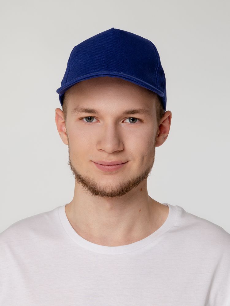 Бейсболка Standard, ярко-синяя (Изображение 5)
